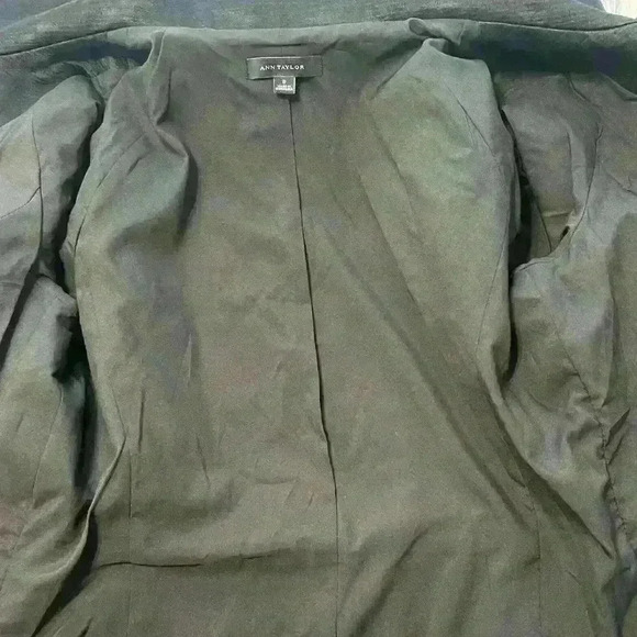 Ann Taylor Black Funnel Jacket/Blazer Women’s size 8 - Picture 8 of 13
